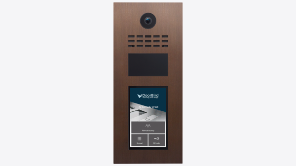 Doorbird D31TDV IP Video Türsprechanlage, Echte Baubronze