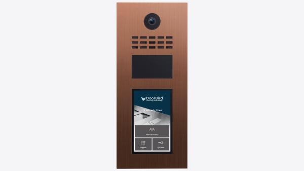 Doorbird D31TDV IP Video Türsprechanlage, Bronze-Optik