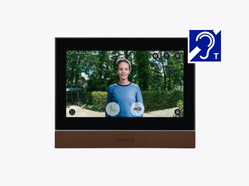 Doorbird IP Video Innenstation A1104T Bronze-Optik | FONPROFI