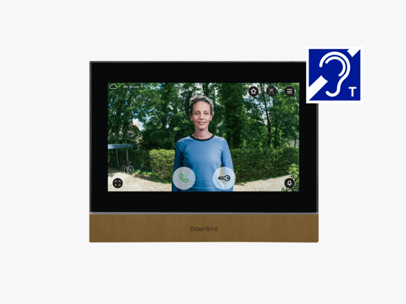 Doorbird IP Video Innenstation A1104T Gold-Optik | FONPROFI