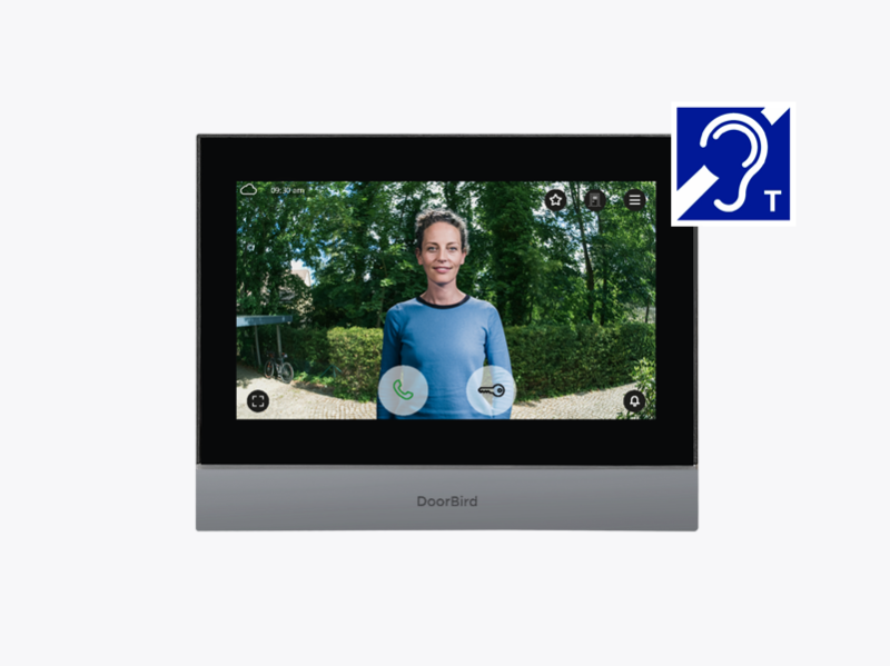 Doorbird IP Video Innenstation A1104T V4A Chrome-Optik Poliert | FONPROFI